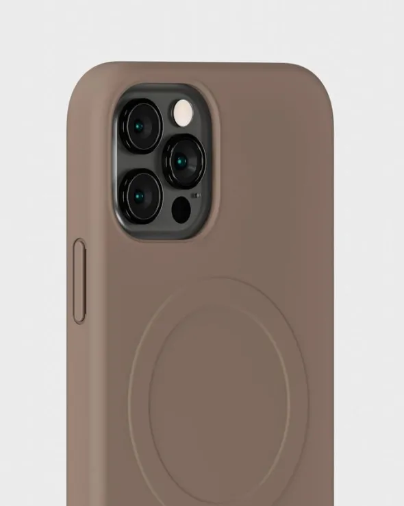 Soft Magsafe Case iPhone 12/12Pro Mocha Brown