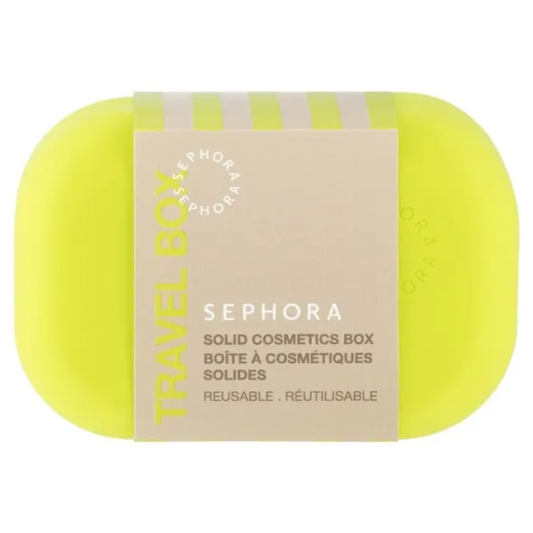 Solid Cosmetic Makeup Box - återanvändbar
