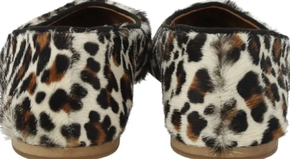 Spids ballerina i leopardmønstret p