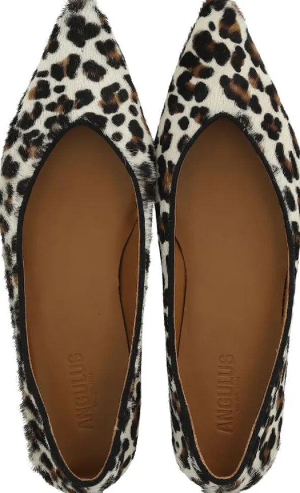 Spids ballerina i leopardmønstret p