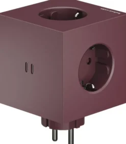 Square 2 - USB-C F Bauhaus EU - Mulberry Red