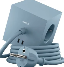 Square 1 - USB-C - 3m F EU - Shark Blue