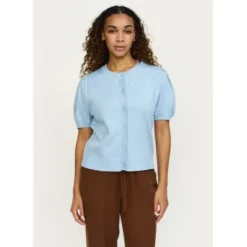 SRMarla SS O-neck Cardigan Knit