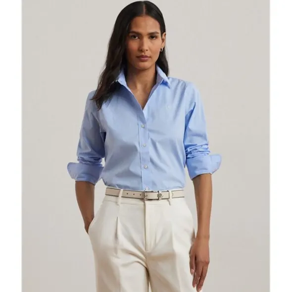 50S STRTCH NON IRON-LS SHIRT W/ CHS