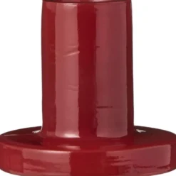 Stage glas t/2,2 cm lys rød