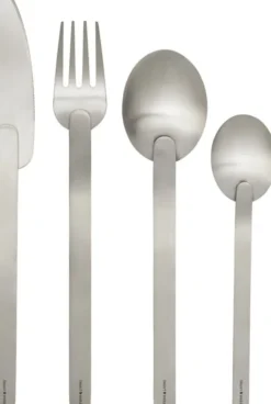 Stelo Cutlery - Set of 4 - Brushed Stainless Steel