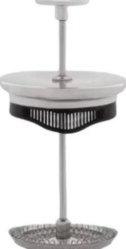 Stemplekande Preziosa, 3 kop Stål Bialetti