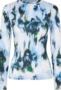 2244 Stocking Jersey, Elastic Long Sleeve Top