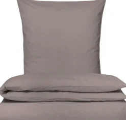 Stonewashed satin sengesæt
