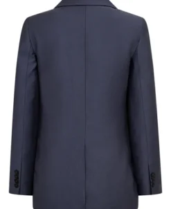 Straight-fit lyocell suit jacket