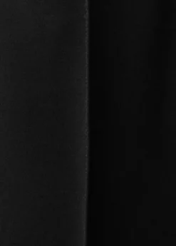 Straight mid-rise trousers