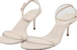 Strappy heeled sandals