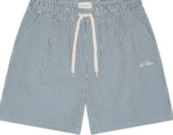 Stripe Seersucker Swim Shorts