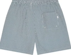 Stripe Seersucker Swim Shorts