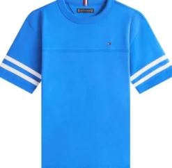 Stripe Sleeve Jersey T-Shirt