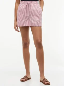 SUMMER POPLIN PULL ON SHORTS