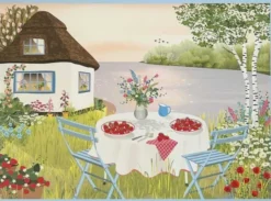SWEET STRAWBERRIES - puslespil med 1000 brikker