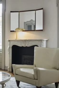 9209 Table Lamp (Base: Brass, Shade: Polished Brass)