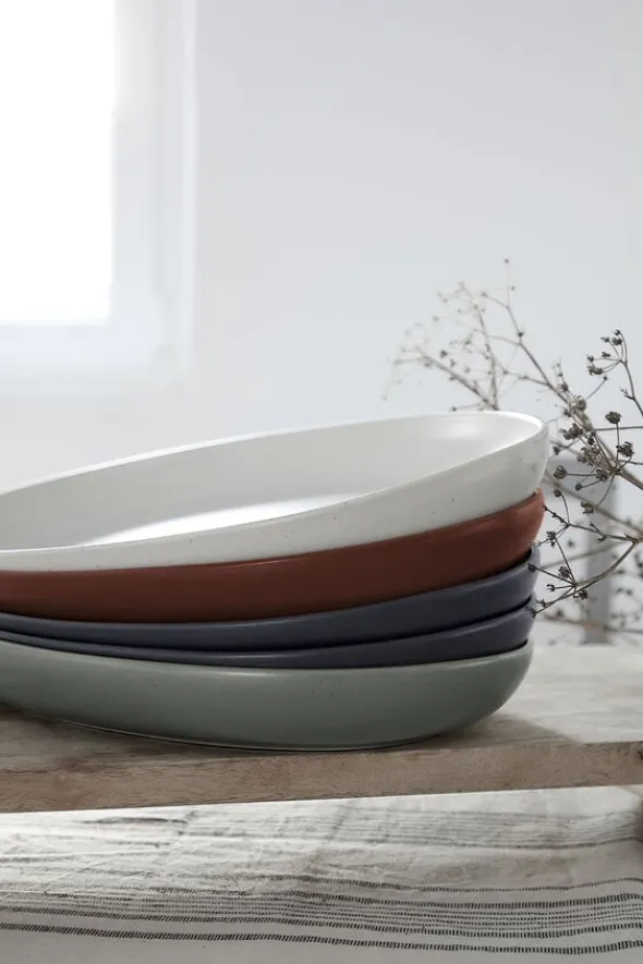 "Tallerken flat Pacifica 27 cm Artichoke Keramikk"