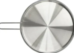 Tallerkenlåg 24 cm rustfrit stål