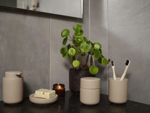 Tandborstmugg Ume Camel