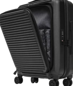 TANK CASE TROLLEY CABIN W/FRONT POCKET / BLACK