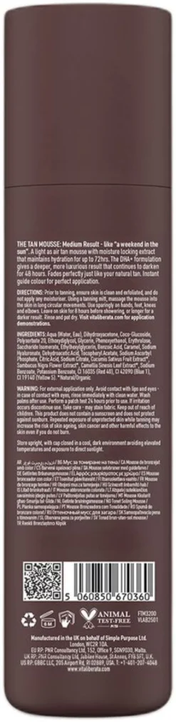 Tanning Mousse Medium 200 ml