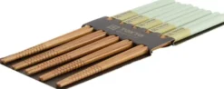 TDS Bamboo Chopstick Set/5 Mint