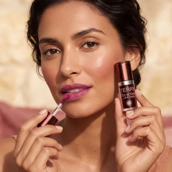 Tea to Tan Lip o Cheek sweet cherry