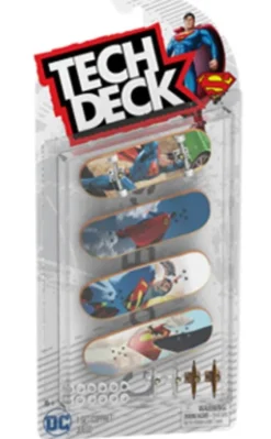 Tech Deck Skate 4 Pack Mu
