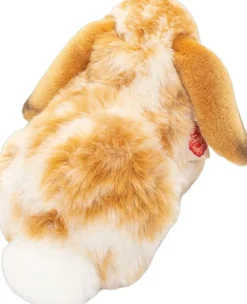 Teddy Hermann - Liggende kanin brun-hvid 30 cm