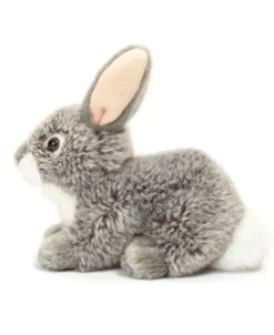 Teddy Hermann - Siddende kanin grå 18 cm
