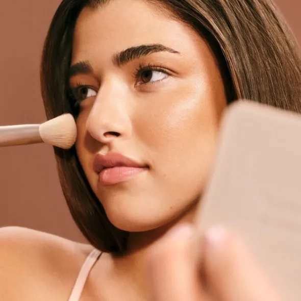 The bronzer brush - Borste för bronzer-balsam