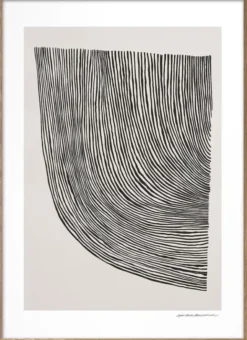 The Poster Club - Leise Dich Abrahamsen - Curves