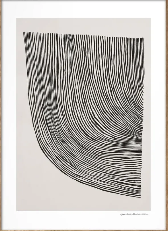 The Poster Club - Leise Dich Abrahamsen - Curves