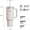 The Quencher H2. O FlowState Tumbler 1. 18L