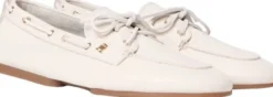 TH SLEEK LEATHER BOAT SHOE