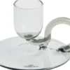 Tiny Candleholder-Curved-Grey