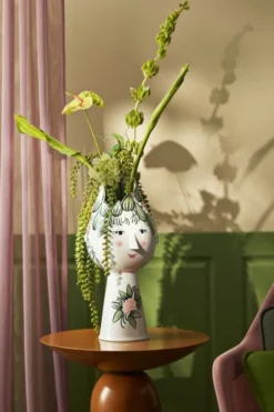 Titania Vase H50 cm grøn