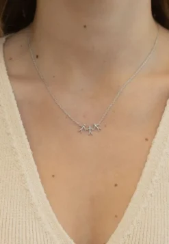 Together Family 3 necklace - silver