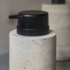 TRAVERTINE dispenser, low