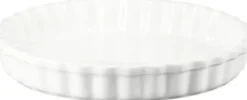 Tærtefad 28cm White