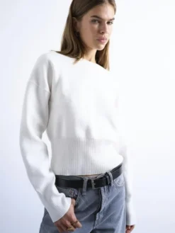TSBELLE LS O-NECK PULLOVER - COTTON BLEND