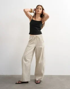 TSREBECCA RIB STRAP VEST JRS