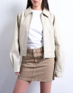 TSSINNA MINI PELMET DENIM SKIRT