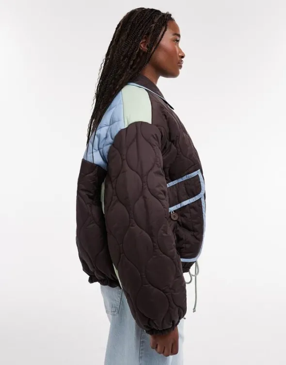TSSKY QUILTED SHACKET