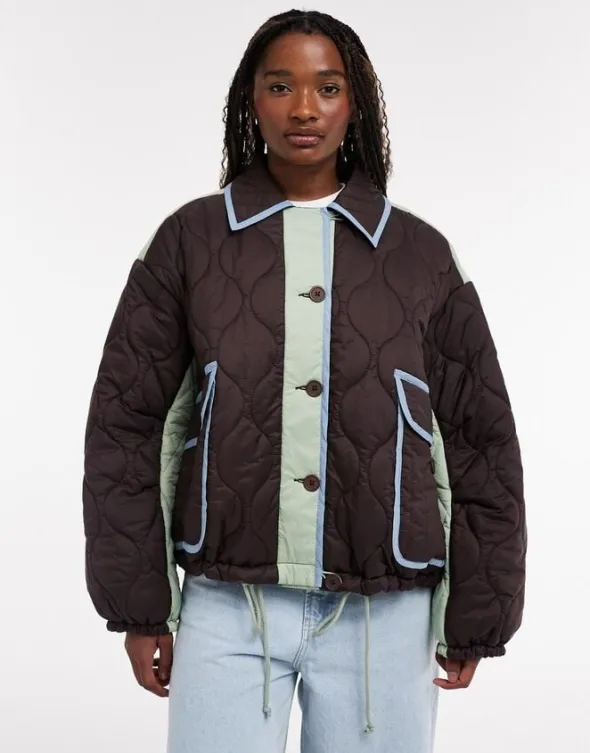 TSSKY QUILTED SHACKET