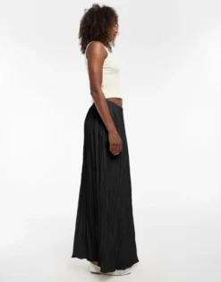 TSTHEA HR WAIST CRINKLE MAXI SKIRT