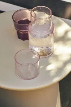 Tube carafe blush