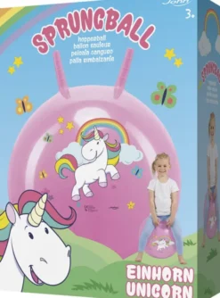 UNICORN 50cm HOPPEBOLD